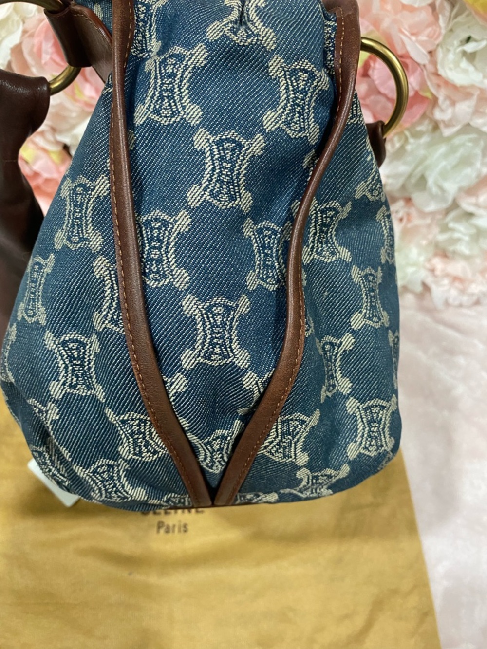 Celine Macadam Denim Bittersweet Bag - Picture 6 of 11